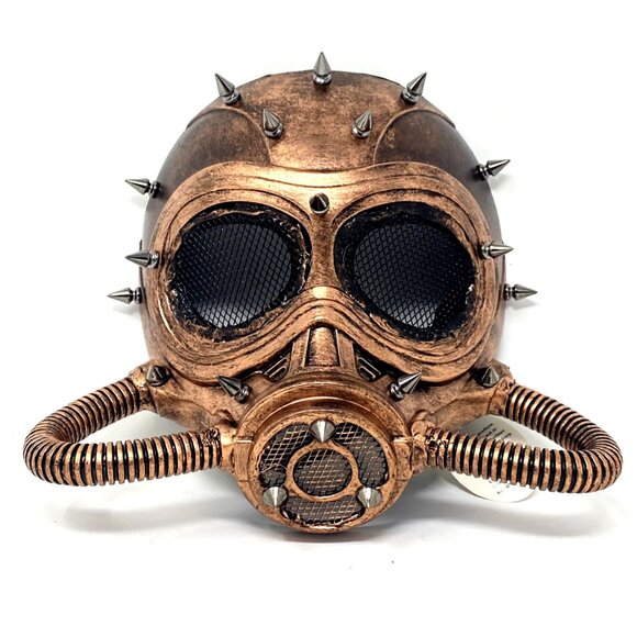 Steampunk Style Halloween Costume Gas Mask Masquerade Party Ball Masks - Picture 2 of 5
